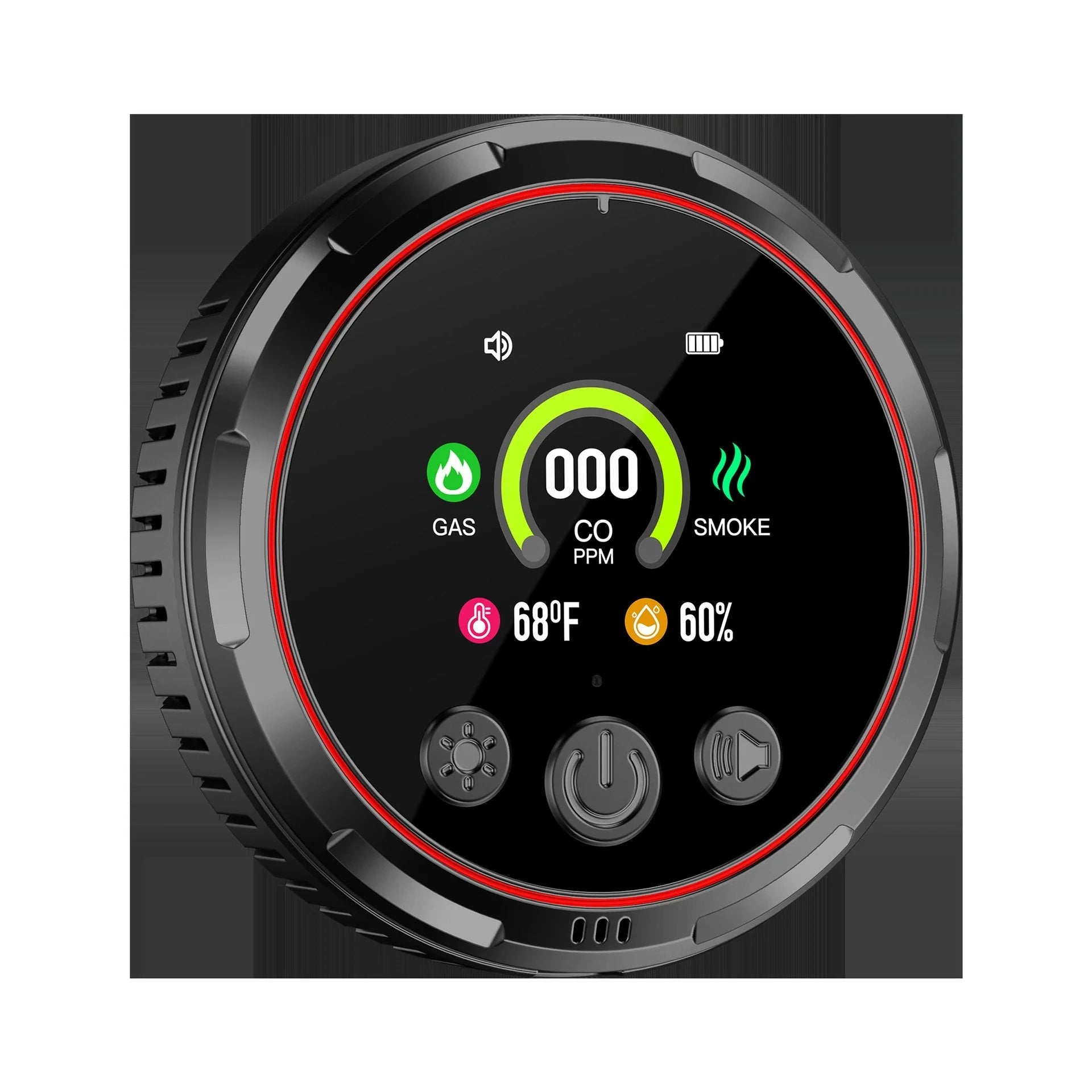 Multi-Function Air Quality Monitor & Smoke Detector