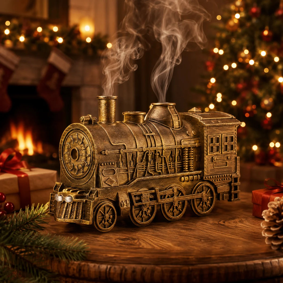 Decorative Magic Train Diffuser – Vintage Steam Train Aroma