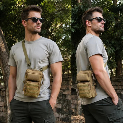 Vehicle-Ready Compact EDC Sling Bag – Tactical Utility Pouch For
