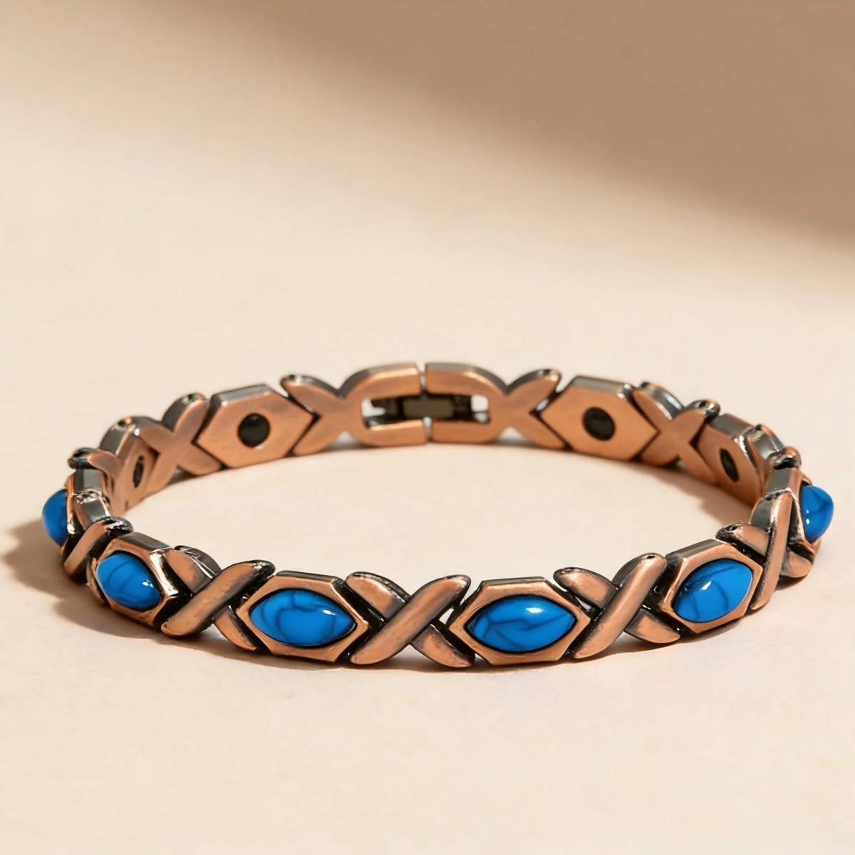 Distinctive Copper Bracelet for Women, Pure Copper Magnetic
