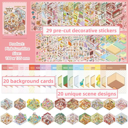 Hands-On Create Your Unique – Sticker Book for Creative Play