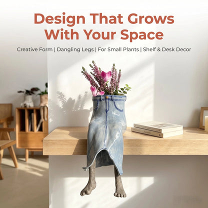 Outdoor Creative Sitting Planter Collection for Gar – Creative Sitting