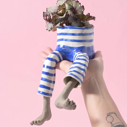 Outdoor Creative Sitting Planter Collection for Gar – Creative Sitting
