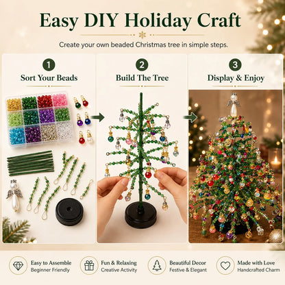 Hands-On DIY Beaded Tree Kit – Create Your Own Sparkling – Diy Beaded