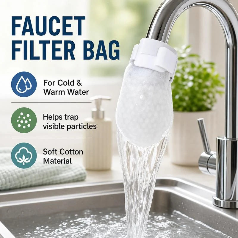 Easy-Care Faucet Filter Cotton – Clean Water For Your