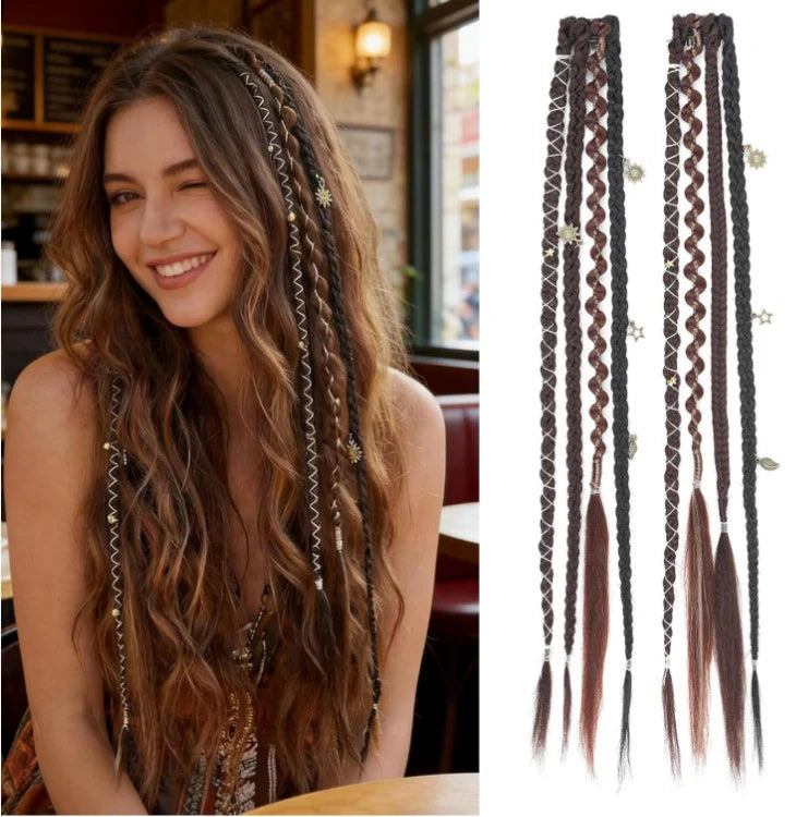 Purpose-Built Festival Boho Braided Hair Extensions – 3 Ways to Style
