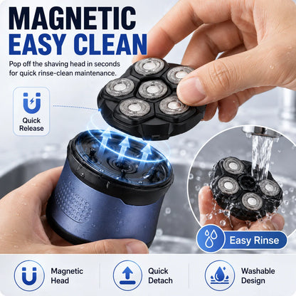 Purpose-Built Head Shavers for Bald Men, IPX7 Waterproo – Head Shavers