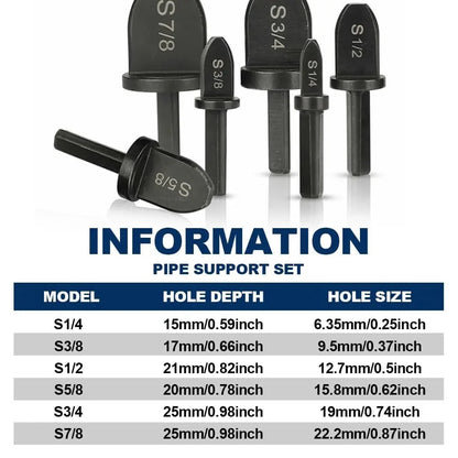 Vehicle-Ready HVAC Copper Pipe Swaging Tool Set – Drill Bit Expander