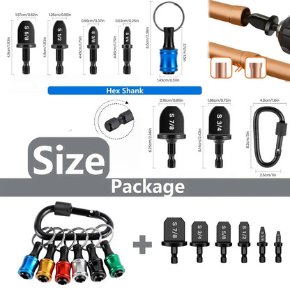 Vehicle-Ready HVAC Copper Pipe Swaging Tool Set – Drill Bit Expander