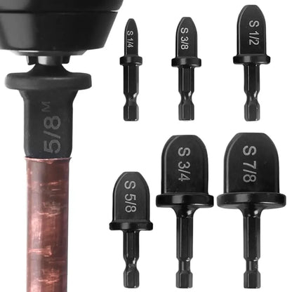 Vehicle-Ready HVAC Copper Pipe Swaging Tool Set – Drill Bit Expander