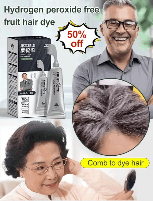 Purpose-Built Plant extract hair dye essence for Everyday Use