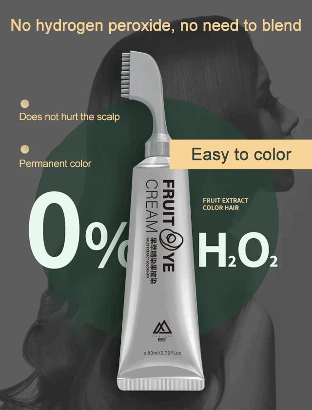Purpose-Built Plant extract hair dye essence for Everyday Use