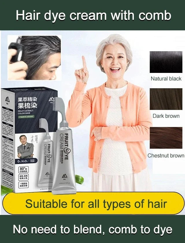 Purpose-Built Plant extract hair dye essence for Everyday Use