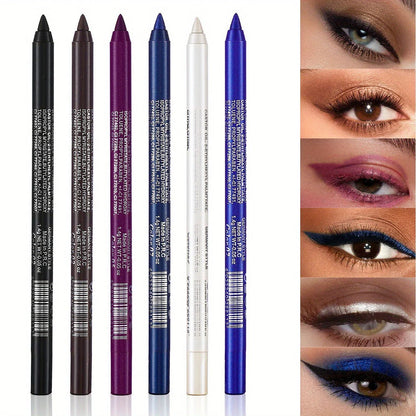 Fourteen Waterproof Eyeliners in Metallic and Shimmer Colors
