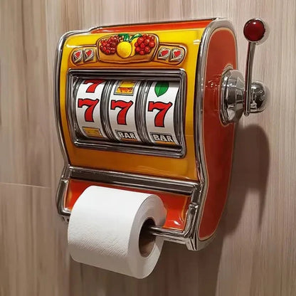 Space-Saving Slot Machine Toilet Roll Holder for Tid – Limited Edition