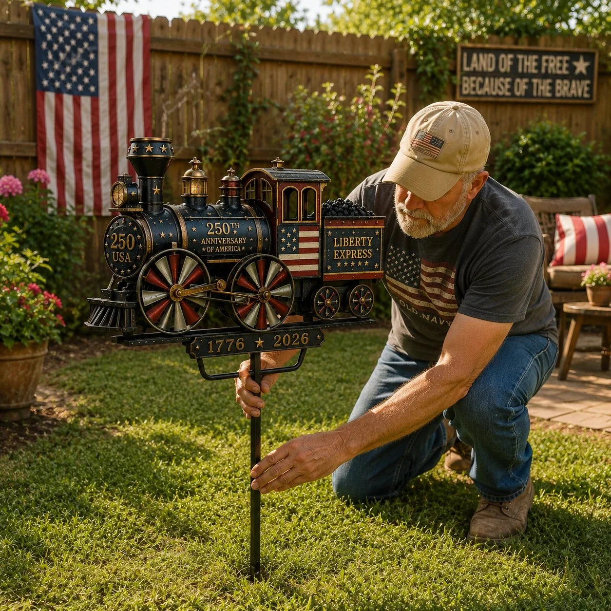 Purpose-Built Selling Fast 250th Anniversary Liberty Express Train