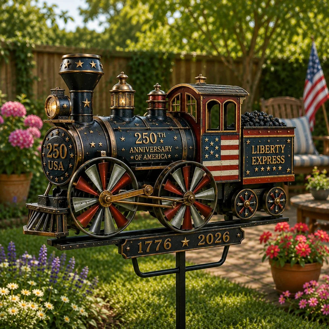 Purpose-Built Selling Fast 250th Anniversary Liberty Express Train