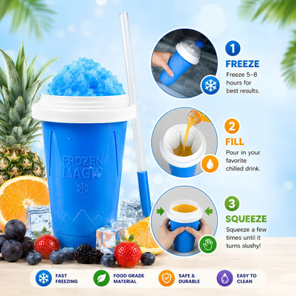 Freezer Slush Cup for Turning Drinks into Icy Treats