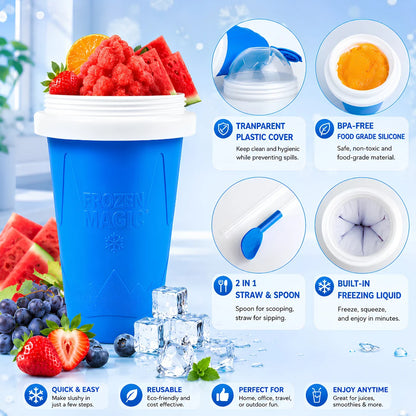 Freezer Slush Cup for Turning Drinks into Icy Treats