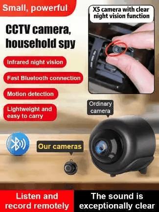 Purpose-Built Mini WIFI Camera 1080P HD - Night Vision