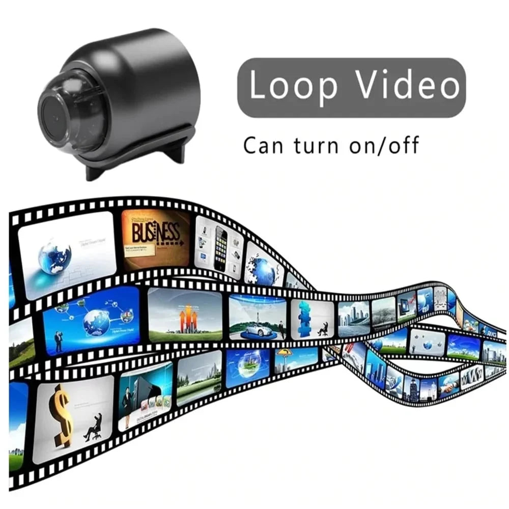 Purpose-Built Mini WIFI Camera 1080P HD - Night Vision