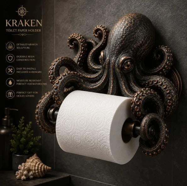 Purpose-Built Ocean Guardians Toilet Paper Holder