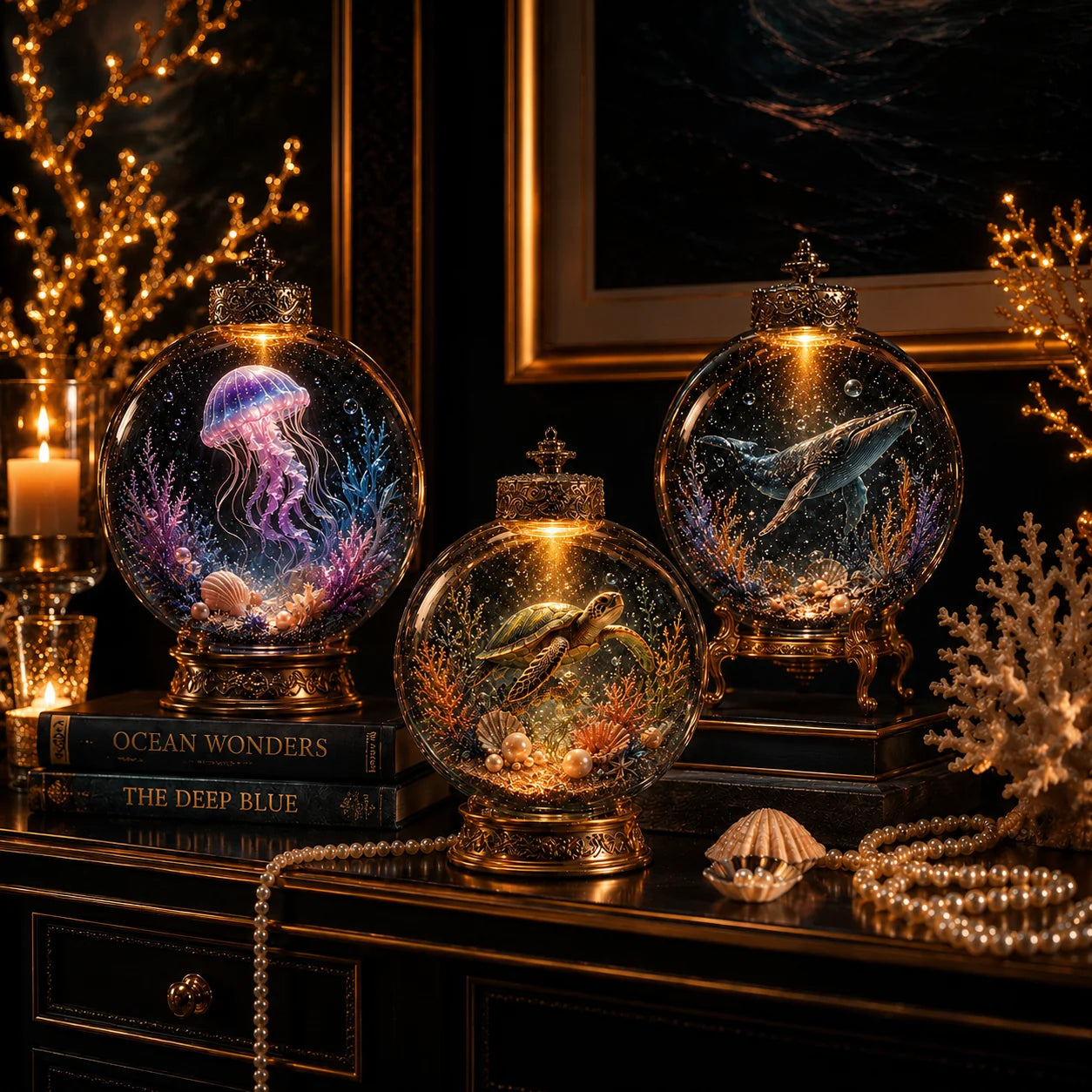 Purpose-Built Ocean Series Illuminated 3D Model