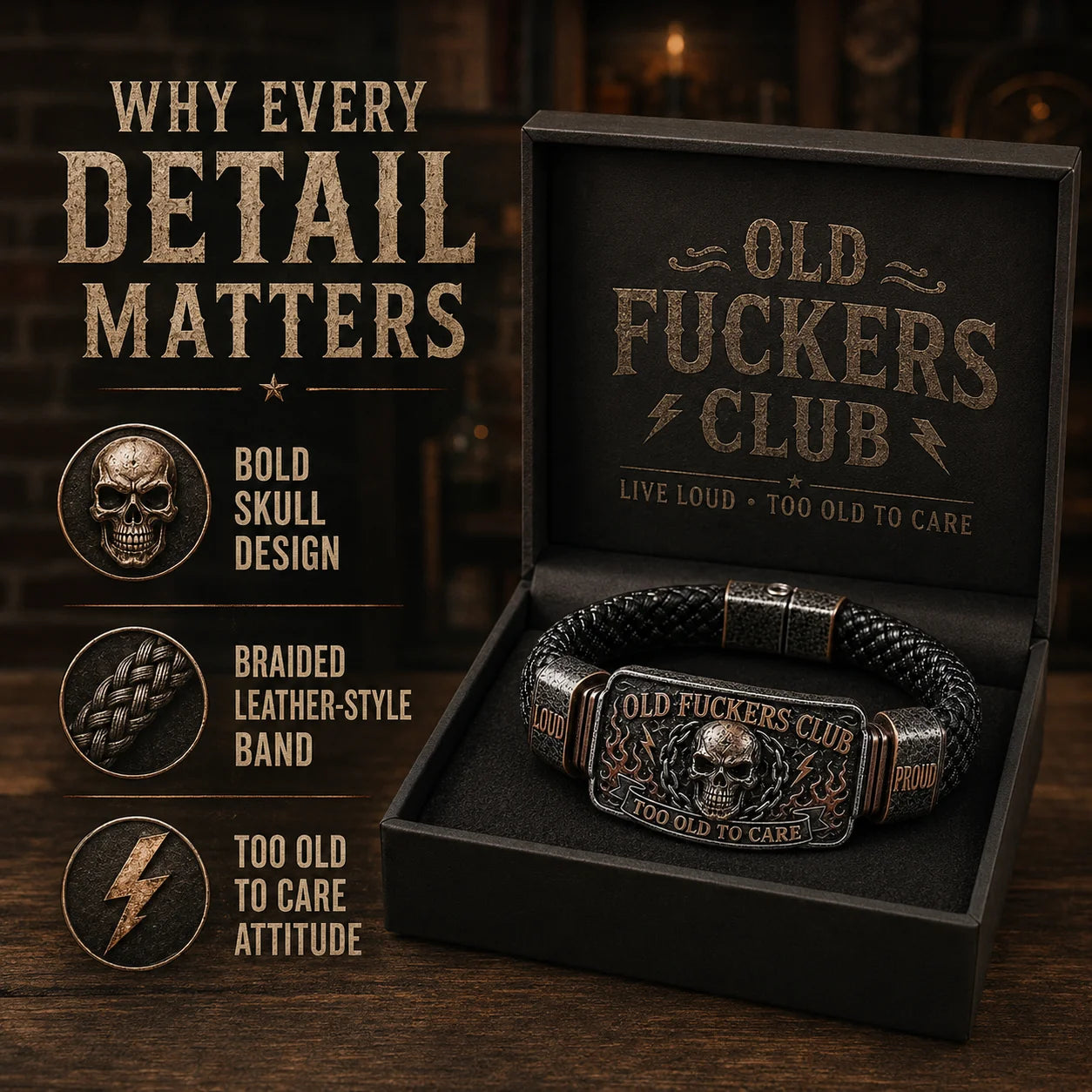 Distinctive Old Fuckers Club & Wild dom – Vintage