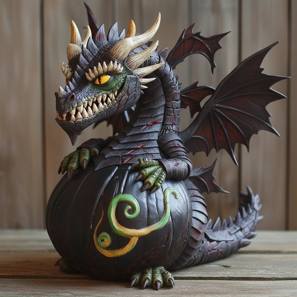 Purpose-Built Pumpkin Dragon – The Guardian of Your