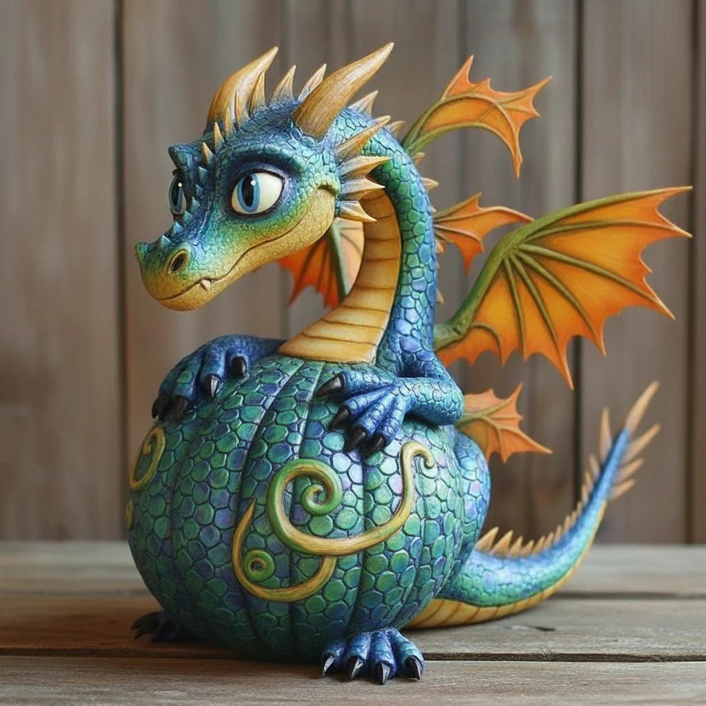 Purpose-Built Pumpkin Dragon – The Guardian of Your