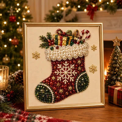 Hands-On Relaxing & Beginner-Friendly-DIY Pearl Diamond Painting Art