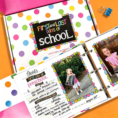 Purpose-Built School Days Memory Book – Simple & Stylish Keepsake