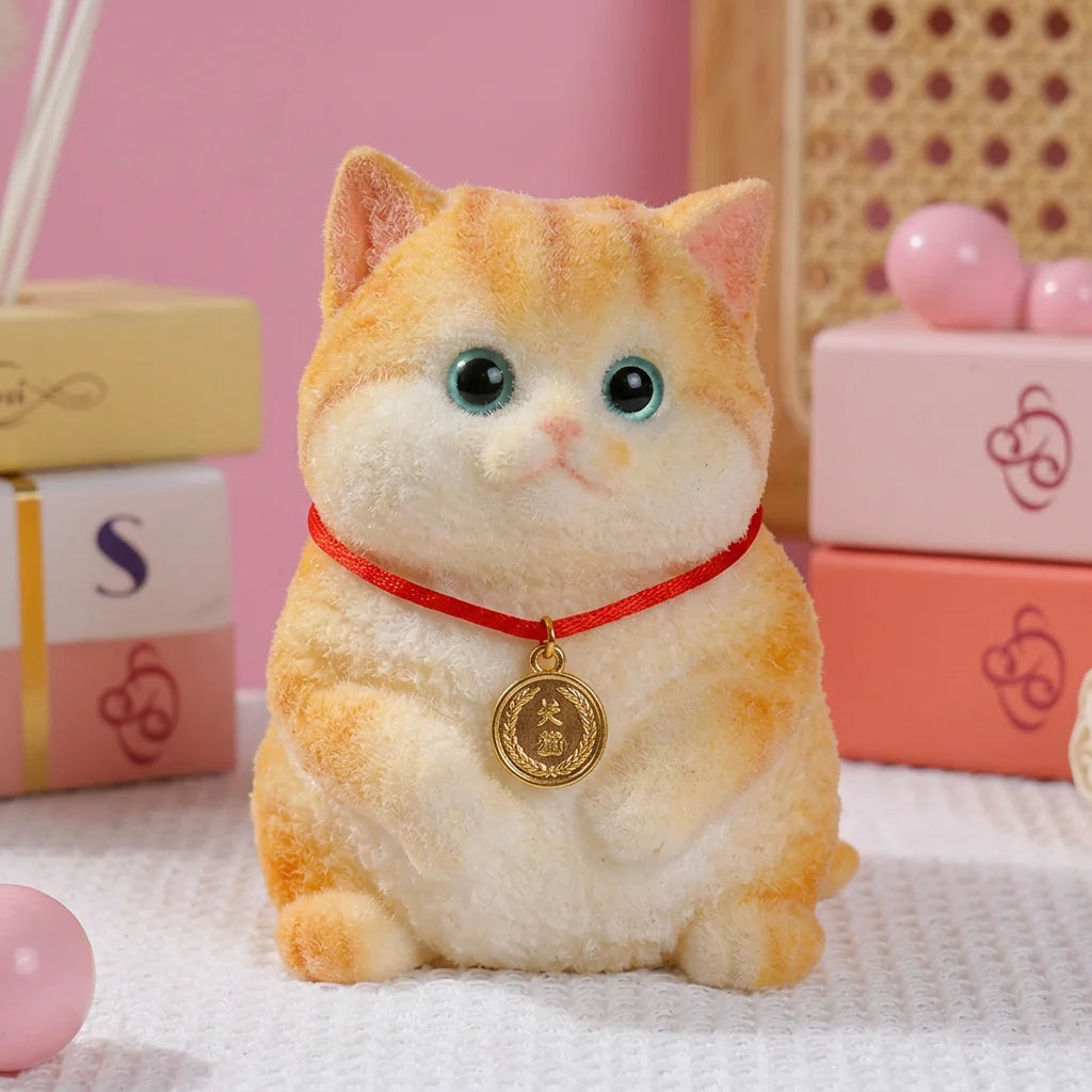 Hands-On Soft and Cuddly Cat – Squeezable Toy for Creative Play