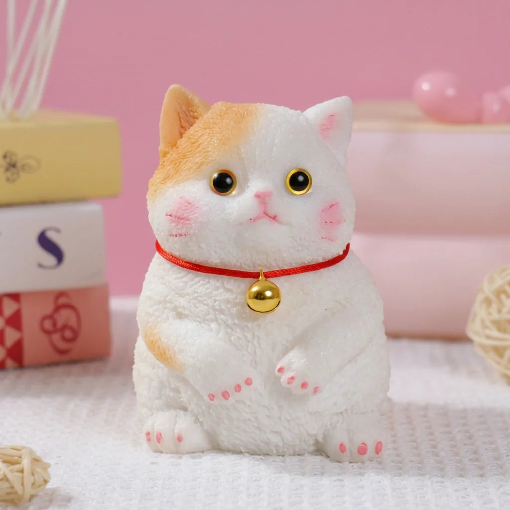 Hands-On Soft and Cuddly Cat – Squeezable Toy for Creative Play