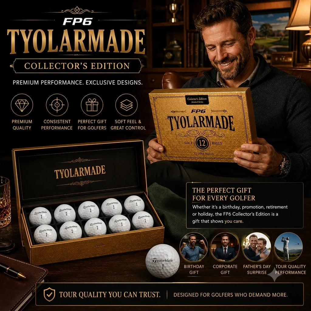 Collector's Edition Golf Balls, 12-Piece Set for Players and Gifts