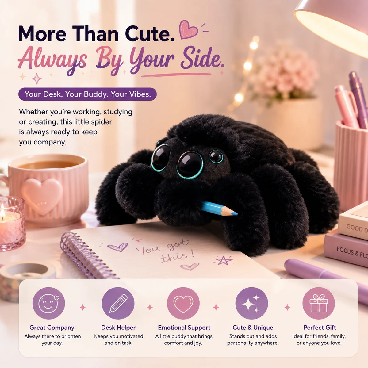 Purpose-Built The Spider You'll Actually Want To Hug for Everyday Use