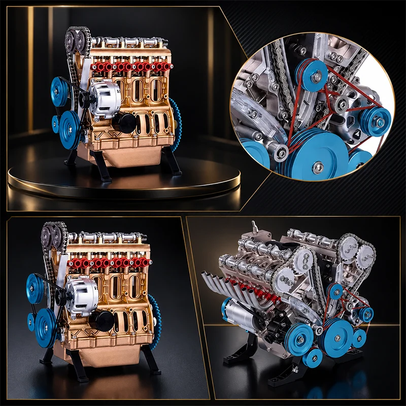 Hands-On The Desktop Masterpiece: Miniature V8 Small-Block Static