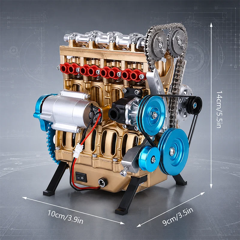 Hands-On The Desktop Masterpiece: Miniature V8 Small-Block Static