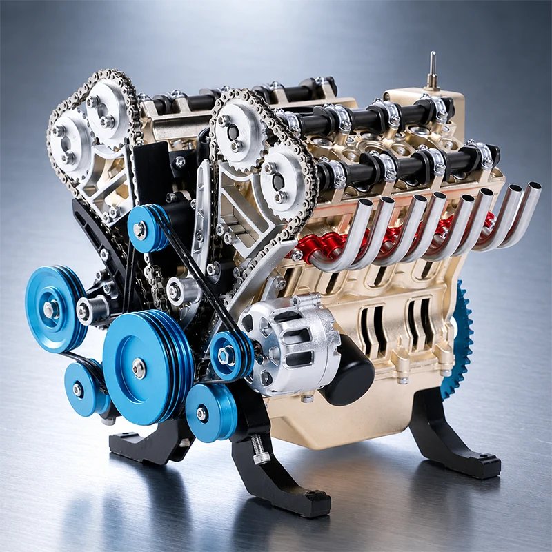 Hands-On The Desktop Masterpiece: Miniature V8 Small-Block Static
