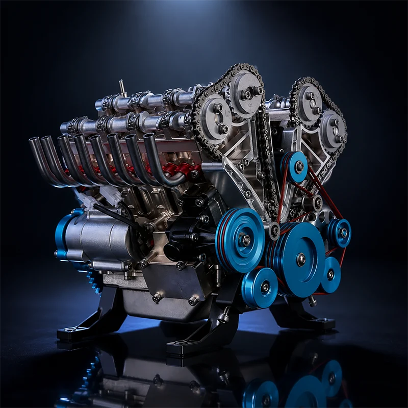 Hands-On The Desktop Masterpiece: Miniature V8 Small-Block Static