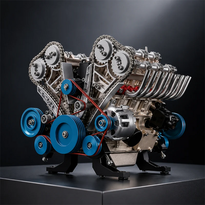 Hands-On The Desktop Masterpiece: Miniature V8 Small-Block Static