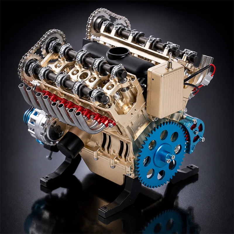 Hands-On The Desktop Masterpiece: Miniature V8 Small-Block Static