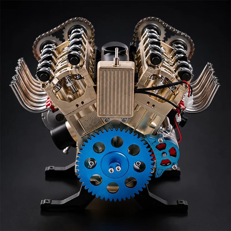 Hands-On The Desktop Masterpiece: Miniature V8 Small-Block Static