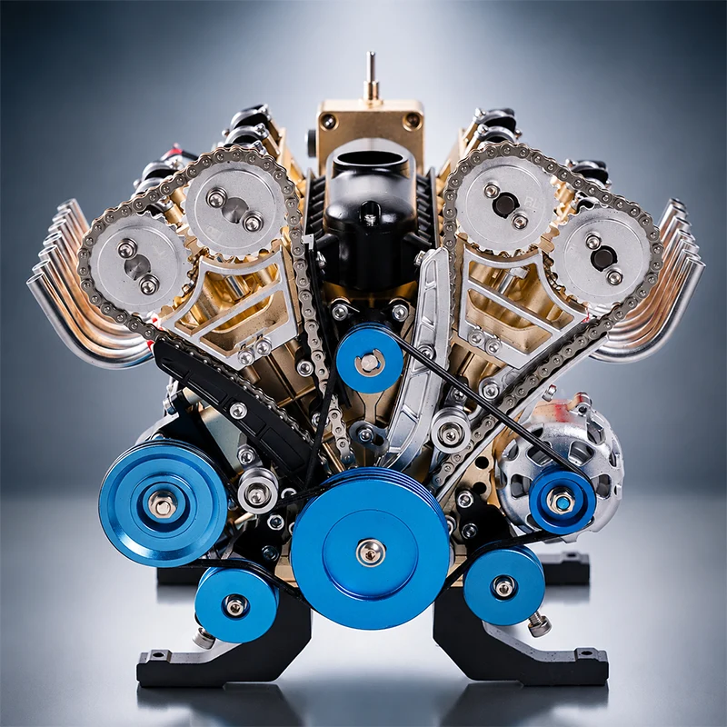 Hands-On The Desktop Masterpiece: Miniature V8 Small-Block Static