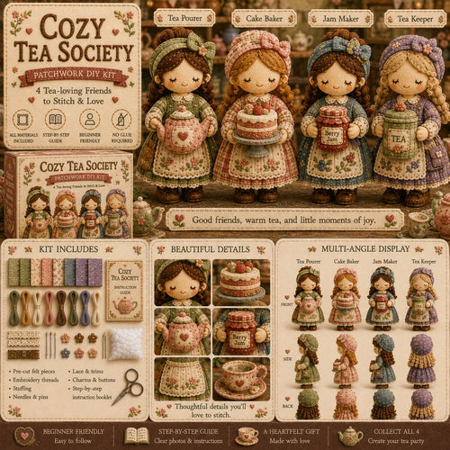 Hands-On Tiny Worlds Collection – Patchwork DIY Kit