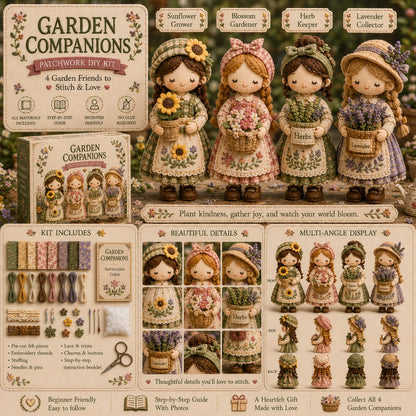 Hands-On Tiny Worlds Collection – Patchwork DIY Kit