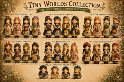 Hands-On Tiny Worlds Collection – Patchwork DIY Kit
