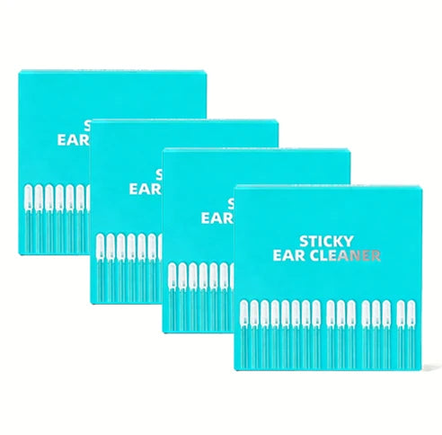 Adhesive-Tip Cleaning Sticks for Gentle, Visible Ear Care
