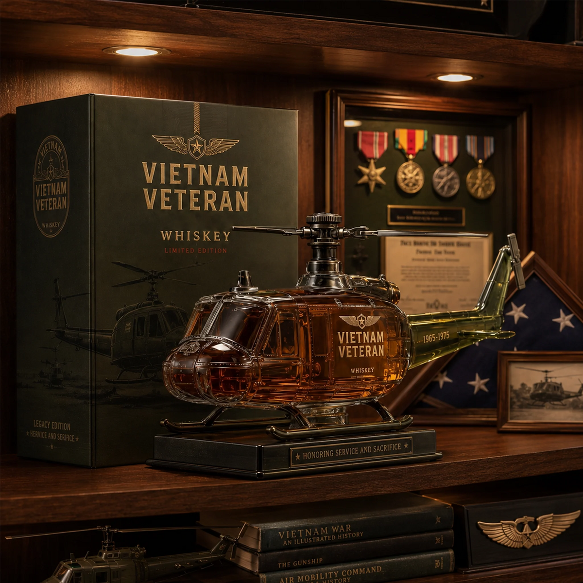 Purpose-Built Vietnam Veteran Helicopter 1965-1975 Whiskey