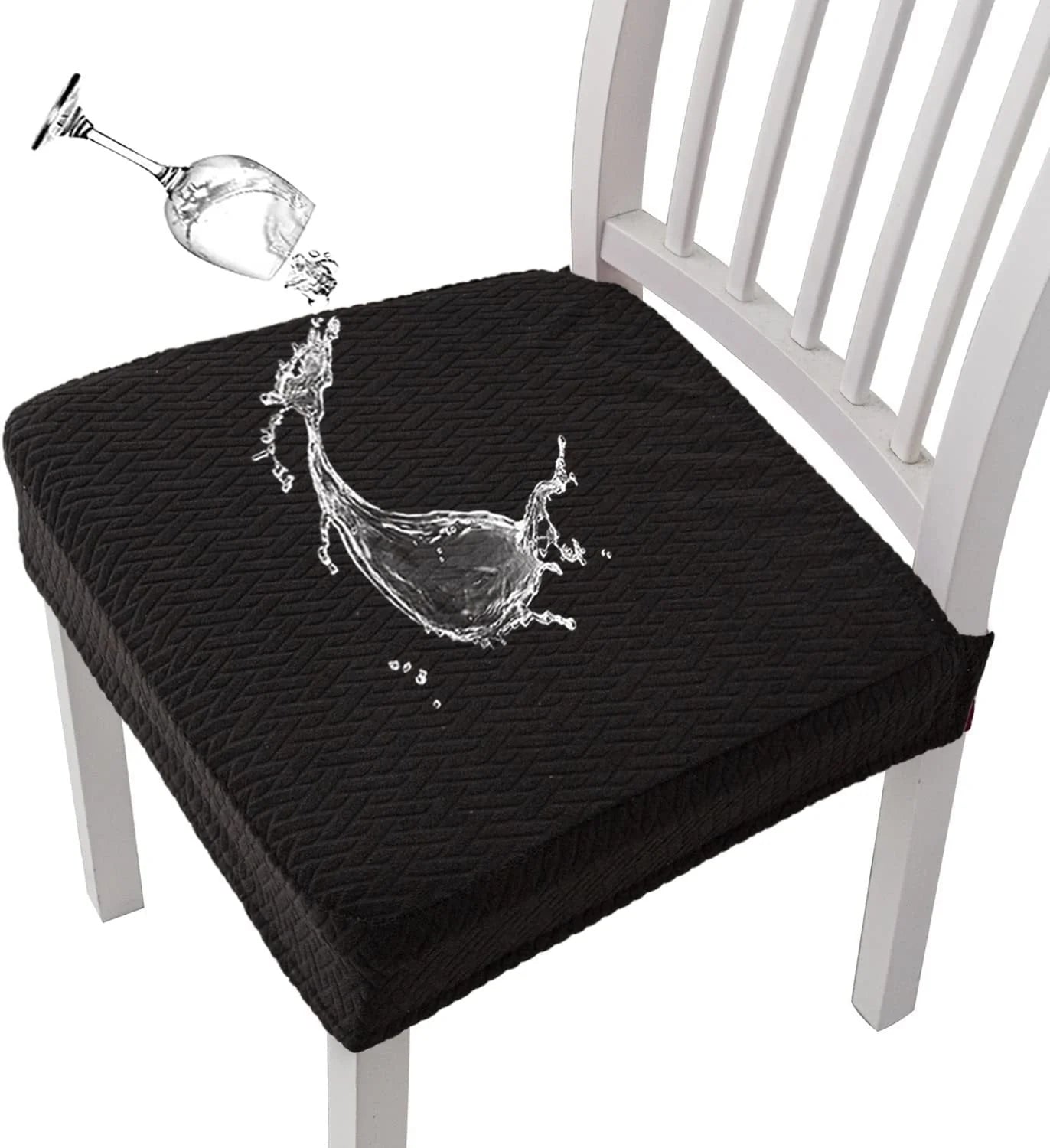 Easy-Care Waterproof Jacquard Chair Covers Durable, Stylish &